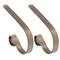 Original MantleClip® Brushed Nickel Stocking Holders, 2ct.
